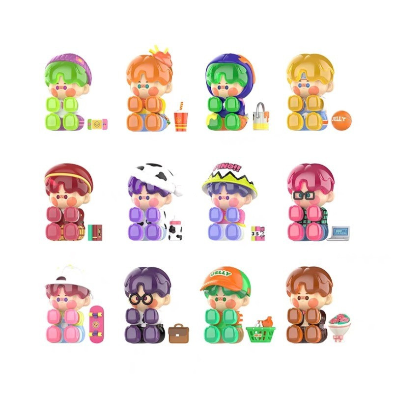 P POPMART Pino Jelly Pino Jelly Your Boy Series Mystery Box ของแท้ 100%