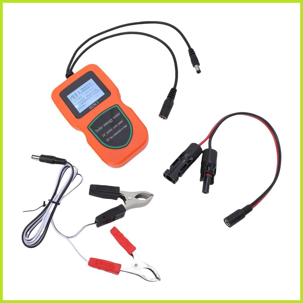 Power Meter 500w Professional Real-Time Monitoring Solar Panel Tester Power Monitor สําหรับกลางแจ้ง 