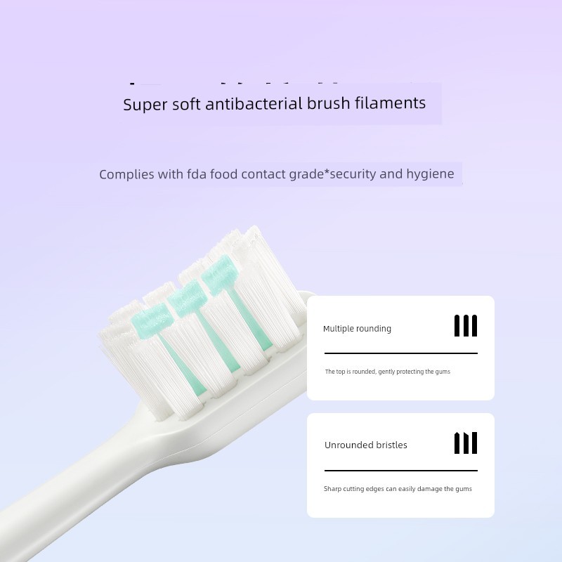 แปรงสีฟันไฟฟ้า แปรงสีฟัน แปรงสีฟันไฟฟ้าโซนิคนักเรียน Xiaomi T200 Travel