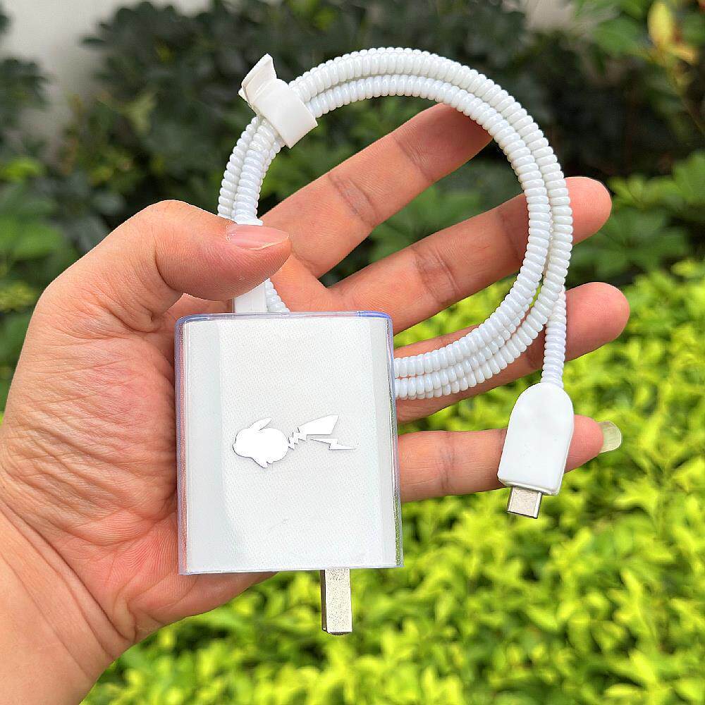 เหมาะสําหรับ Real Me GT7 GT8 pro NEO7 NEO7SE GT6 Data Cable Protective Case Charger Case Winding Rop