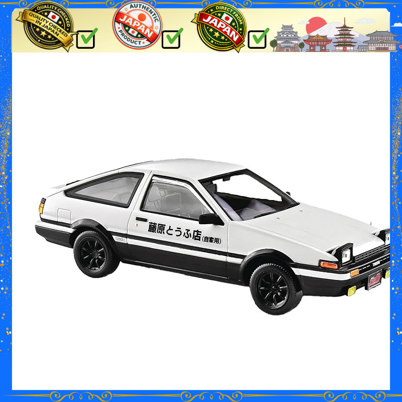 Aoshima Bunkasha The Snap Kit Series No. CM1 Initial D Takumi's Hachiroku 1/32 Scale Pre-colored Pla