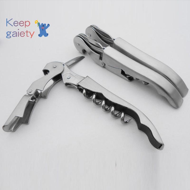 [Kpt-t] ที่เปิดขวดสแตนเลส ที่เปิดฝาไวน์มัลติฟังก์ชั่น เครื่องมือบาร์ครัว [ใหม่]