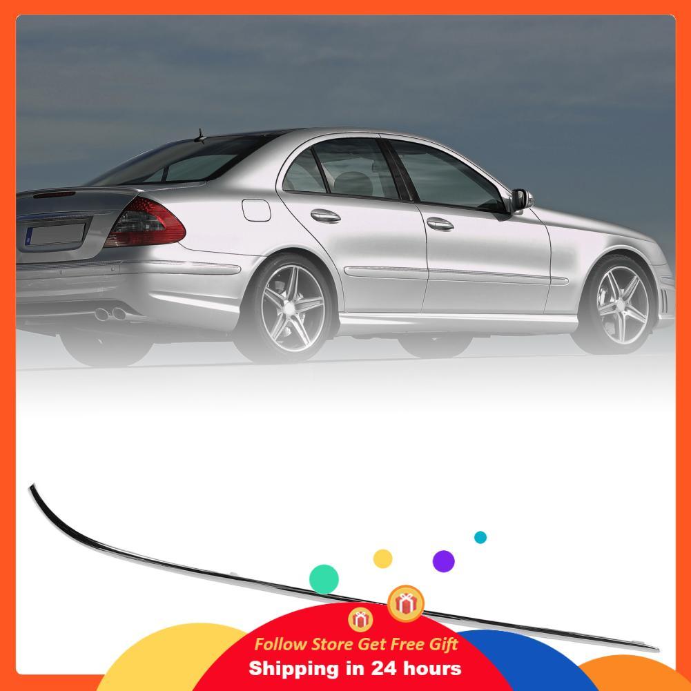 Skejnojj กันชนด้านหลัง Trim Chrome แถบด้านข้างสำหรับ E Class W211 20072009 (ซ้าย (2118852721))