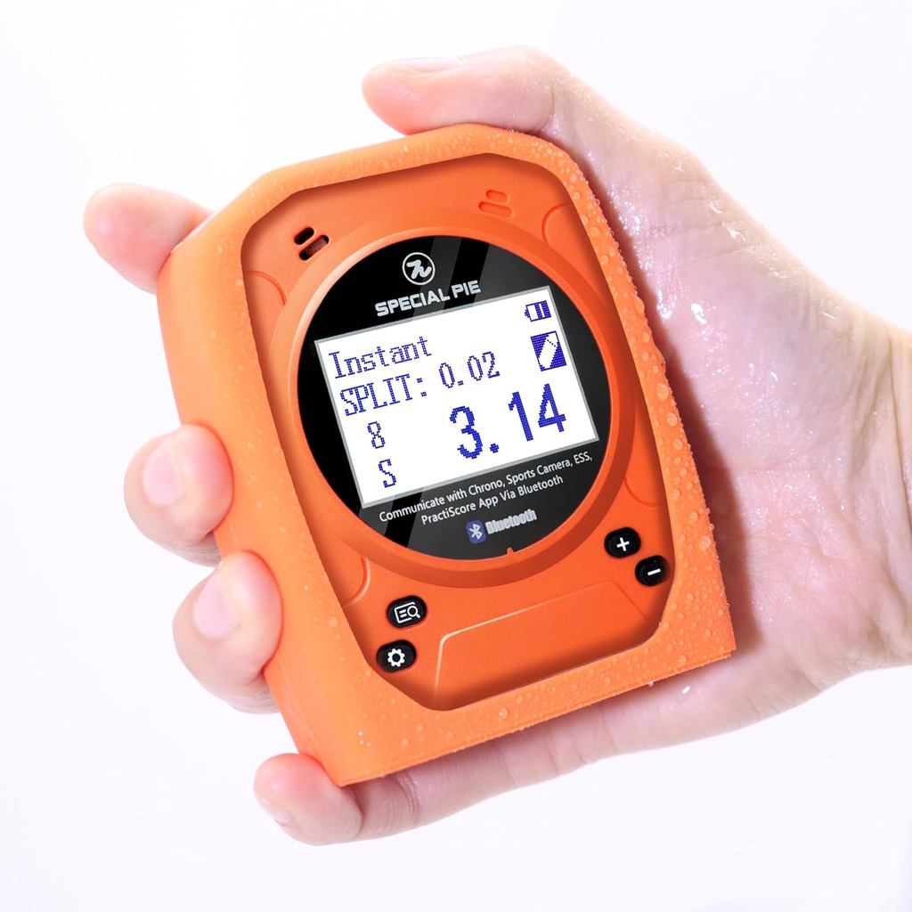 Shot Timer - อุปกรณ์วัดเวลาฝึกซ้อมแบบสมาร์ท กันเสียงหลายขนาด ใช้งานผ่านบลูทูธ สำหรับการแข่งขัน IPSC 