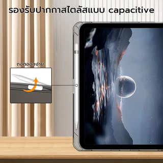 OSGEER Case & Screen Protector ชุดสําหรับ iPad Gen A16 12th/11th/10th Air 8 7 6 5 4 M2 M3 M4 Pro M4 M5 11 นิ้ว | ที่ใส่ดินสอในตัว ด้านหลังพร้อมขาตั้ง Trifold Auto Wake/Sleep