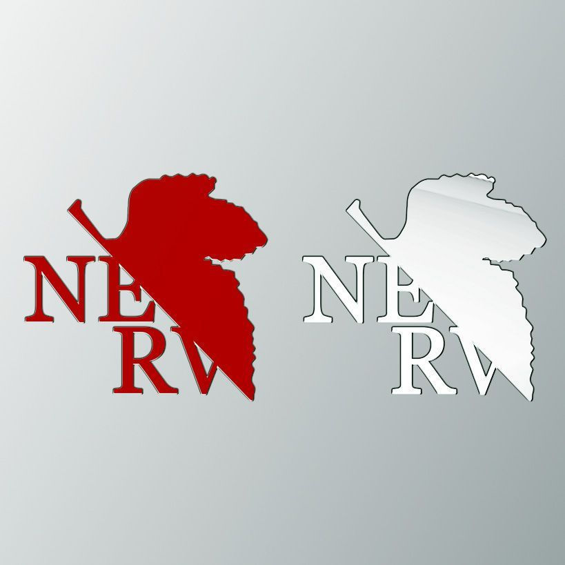 New Product#Anime-themed metal stickers EVA Neon genesis evangelion logo Ultra-thin metal sticker for EVA Unit 01 Ayanami Rei12Y