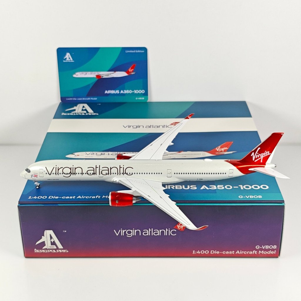 AeroPolaris 北星 1:400 .维. A350-1000 G-VOB G-VLIB