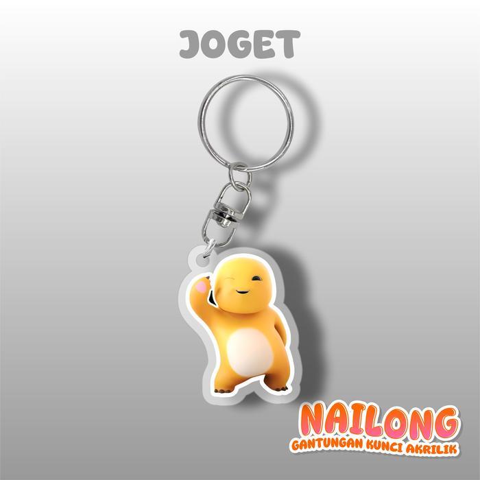 GANTUNGAN KUNCI NAILONG พวงกุญแจ LUCU - NAILONG JOGET