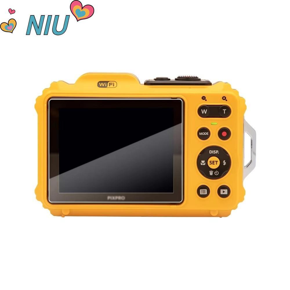 NIUYOUJS สําหรับ Kodak WPZ2 กล้องกระจกนิรภัยหน้าจอ,อุปกรณ์เสริมกล้องแบบพกพาฟิล์มแก้ว,ของขวัญ 9H โปร่