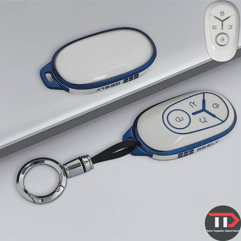 ปลอกกุญแจรถยนต์ Geely TPU สําหรับ EX2 / EX2 Pro / Geome EX5 EV / e.MAS