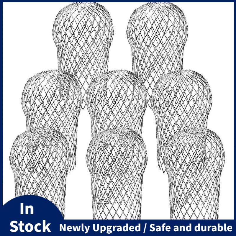 8 Pack Gutter Downspout Guards Gutter Filter Gutter Downspout Protectors สําหรับป้องกันการบล็อกใบเศษ
