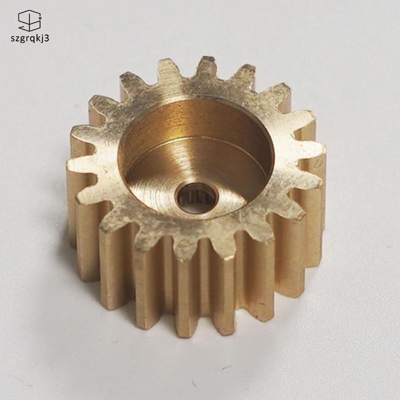 [szgrqkj3] ทองเหลืองทอง 18T Servo Gear โลหะ Spline Precision Gear สําหรับเซอร์โวมอเตอร์และชิ้นส่วนอุ