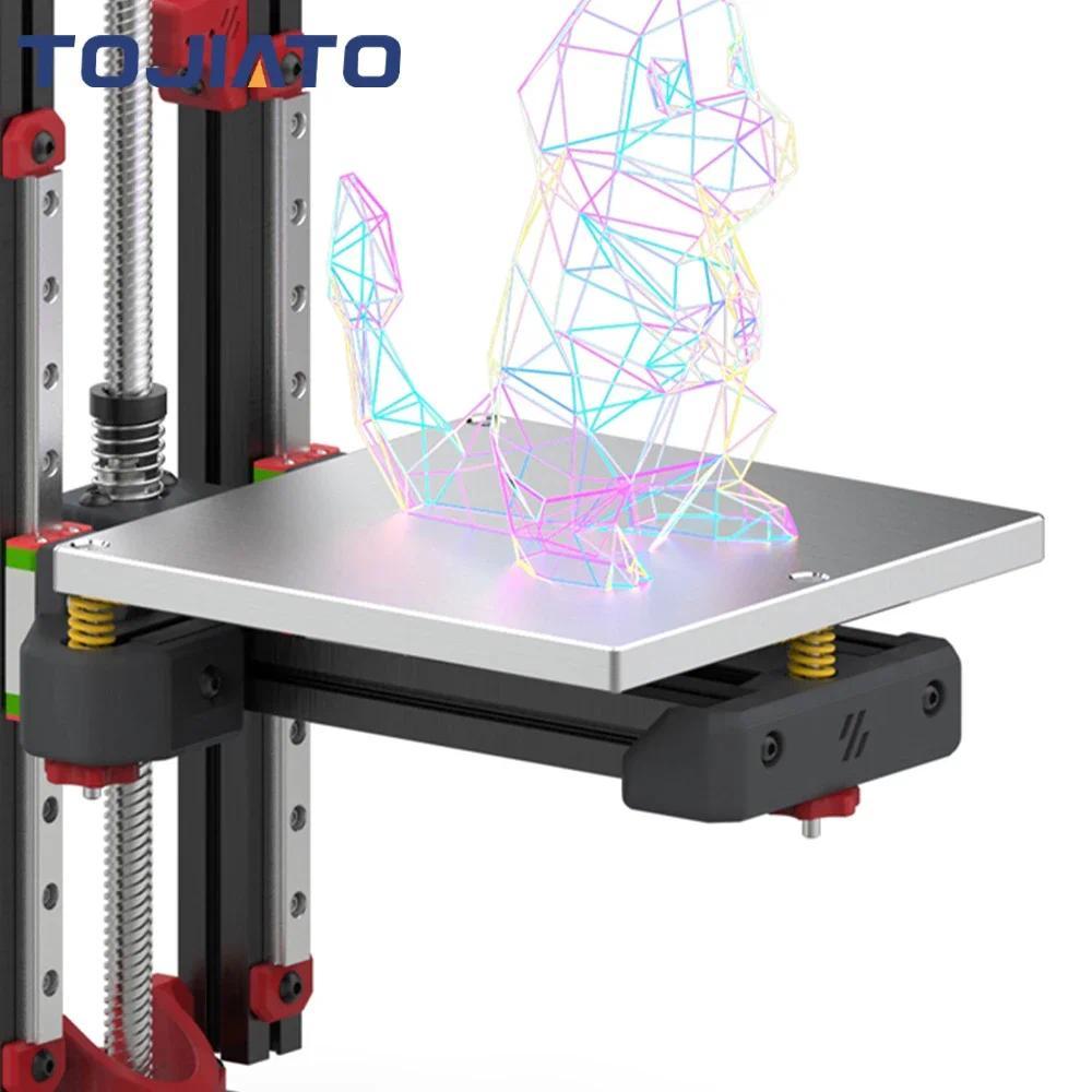 6061 แผ่นอลูมิเนียมแผ่นสร้างแผ่น 120*120*6 มม.Hotbed Voron 0/0.1 สําหรับ 3D เครื่องพิมพ์อุปกรณ์เสริมการพิมพ์แพลตฟอร์ม