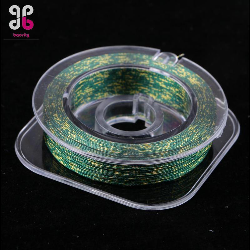 Baosity 50m/Spool Rod Guide Wrapping Line DIY Fishing Rod Building Nylon Line