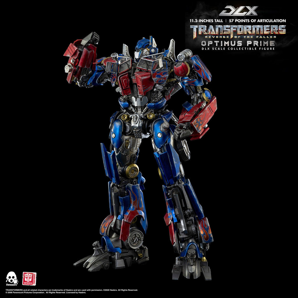 Threezero Transformers 2DLX Optimus Prime Megatron Collection Hands-on Model Gift