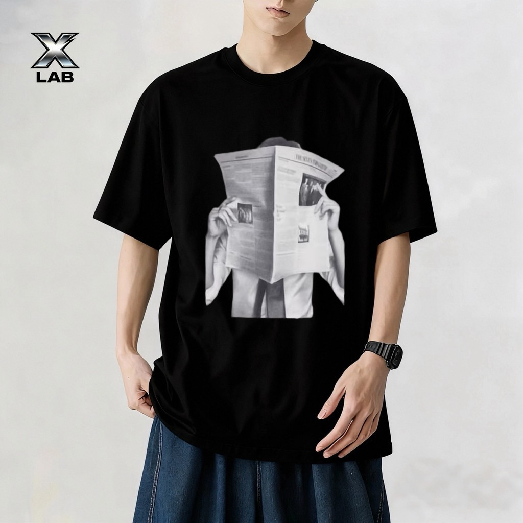 Ready Stock2026 Hot Sale BTS RM Character Print Summer T-shirt Celebrity Style