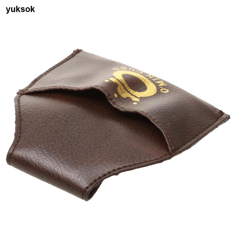 Yuksok กระเป๋าหนัง PU สีเทา สำหรับชอล์กและอุปกรณ์บิลเลียดสนุ๊กเกอร์ — صورة 3