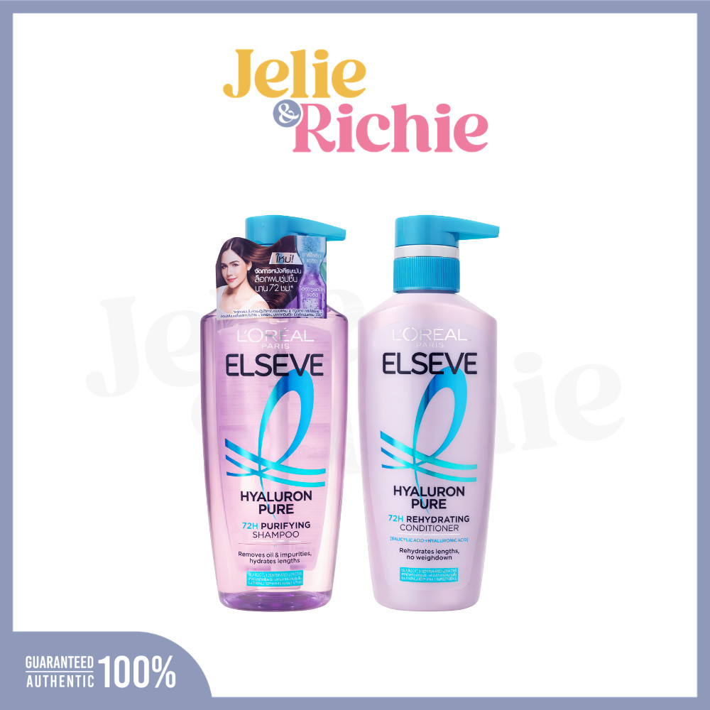 ลอรีอัล ปารีส เอลแซฟ ไฮยาลูรอน เพียว 72เอช รีไฮเดรติ้ง L'Oreal Paris Elseve Hyaluron Pure 72H Rehydr