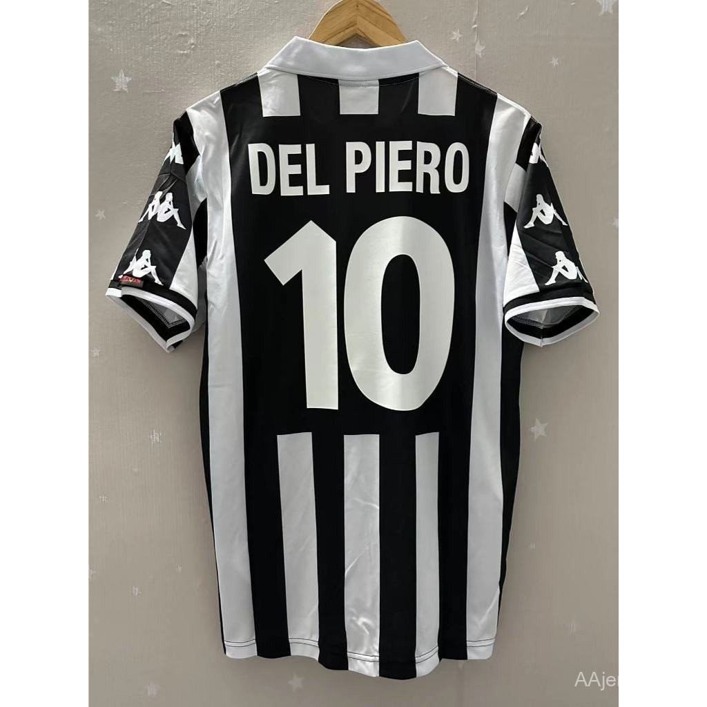99-00 Juventus Home Champions League Final Vintage Football Suit Shirt S-2XL