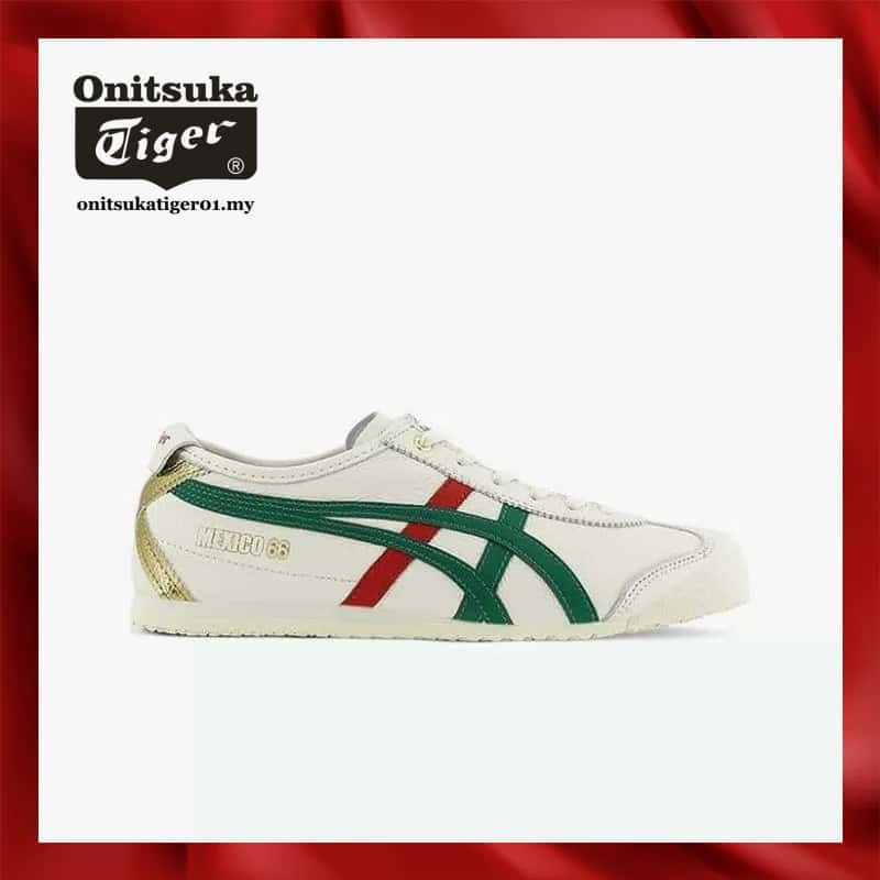 ONITSUKA TIGER ONITSUKA MEXICO 66 ผู้ชายผู้หญิง Retro รองเท้าผ้าใบลําลอง