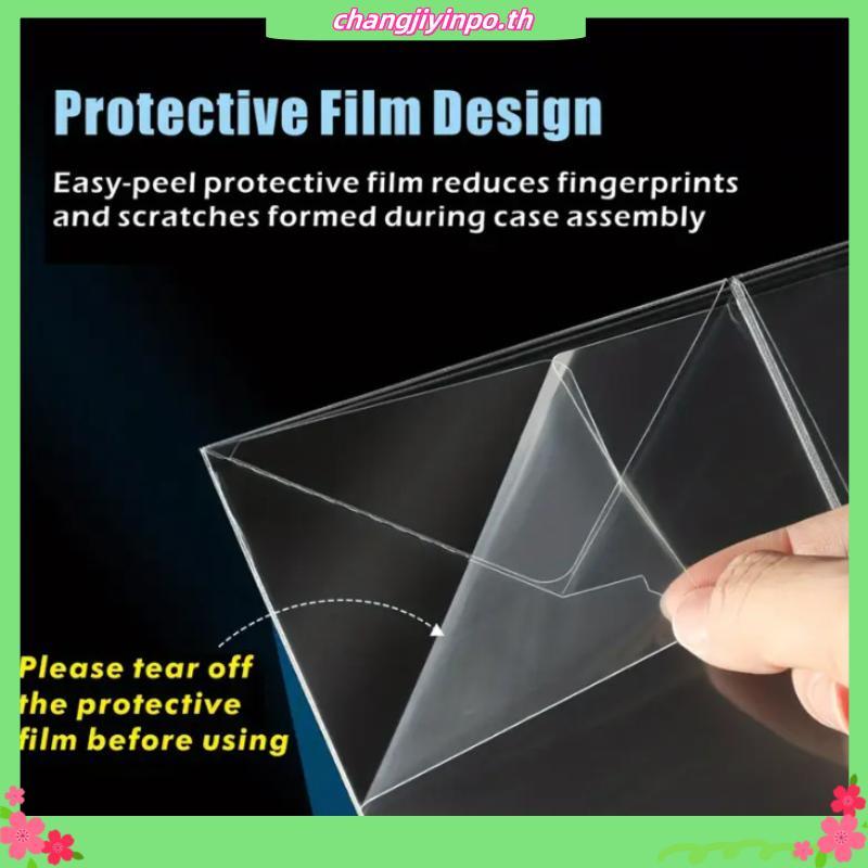 ETB & Booster Pokemon Clear Plastic Box Trainer Box Elite Trainer Display Case Box