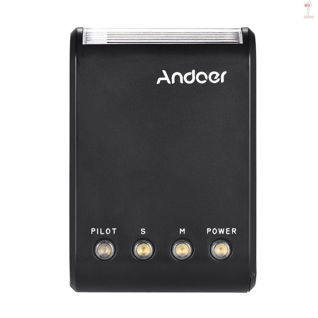 Andoer WS-25 Professional Portable Mini Digital Slave Flash Speedlite On-Camera Flash with Universal