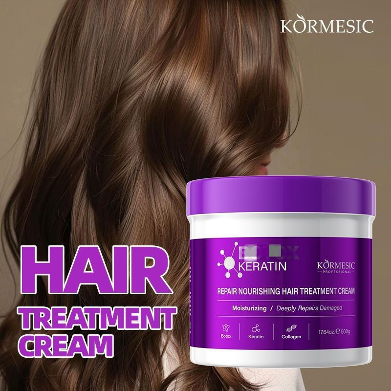 [ขายดี] KORMESIC All English Nourishing Keratin No-evaporating Mask 500g เหมาะสําหรับผู้หญิงเยาวชน N