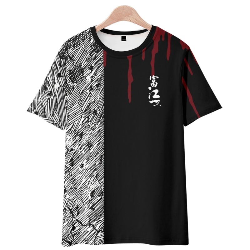 เสื้อยืด.Cosplay.YB1.Junji.Ito.Tomie.พิมพ์ลาย.3.มิติ.สวมใส่สบายทุกวัน