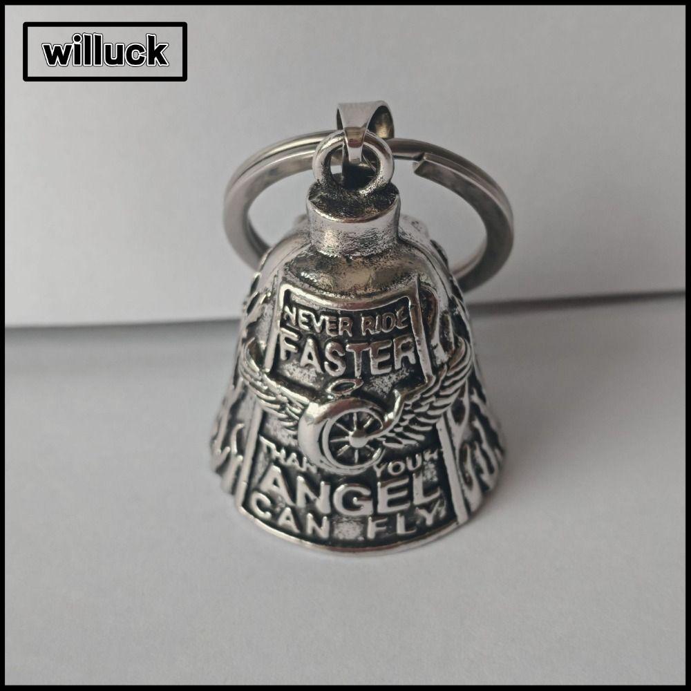 Guardian Bell รถจักรยานยนต์ ในสไตล์ Retro Alloy สำหรับไบคเกอร์ Vintage Punk