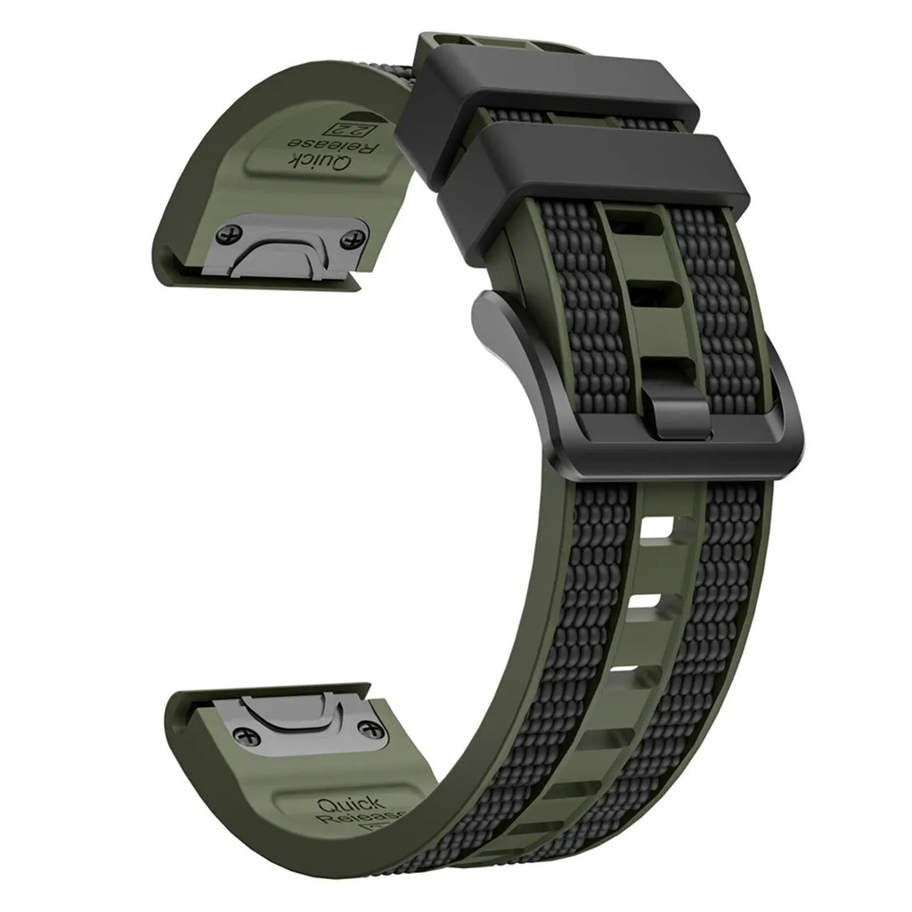 22 มม.26 มม.ซิลิโคน Quick Fit สําหรับ Garmin Fenix 8 7 Pro 7S 6X 6 Forerunner 965 945 Smartwatch
