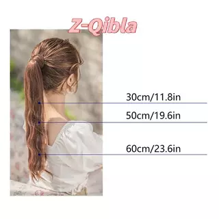 [Z-Qibla-t] ตาข่ายเก็บผม สีดำยืดหยุ่น แพ็ค50ชิ้น ขนาด30/50/60เซนติเมตร อุปกรณ์เสริมผม