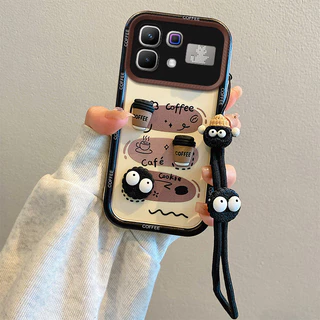 เคสสําหรับ Infinix NOTE 60 Pro เคสโทรศัพท์ซิลิโคนอ่อนนุ่มทาสีสีขาว TYTY