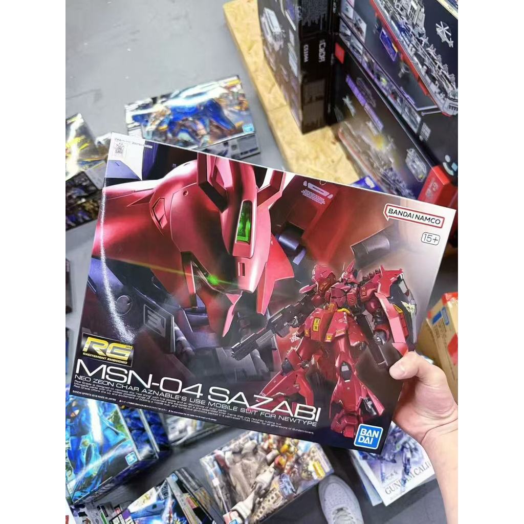 Bandai RG 29 Char Sazabi 1/144 Sazabi Gundam Assembly Model