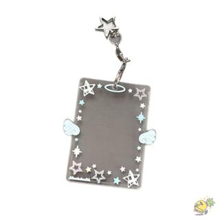 Wxdx.ไทย การ์ดรูปถ่าย,อะคริลิที่มีสีสันแองเจิลปีกผู้ถือบัตร,…