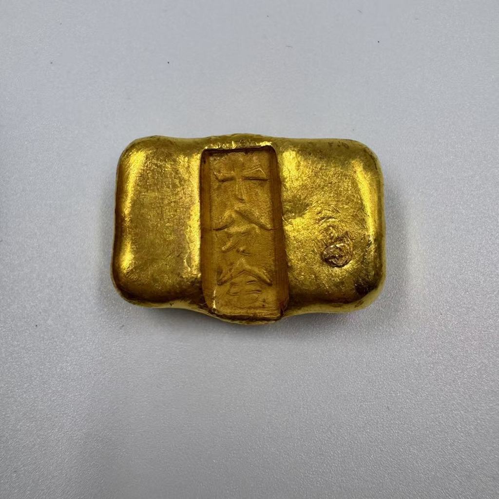 ผู้ผลิตพร้อมสต็อก Retro นิตยสารทองเหลือง Gilt หัตถกรรมขายส่ง Shifen Gold Ingot Pure Red Gold Ingot G