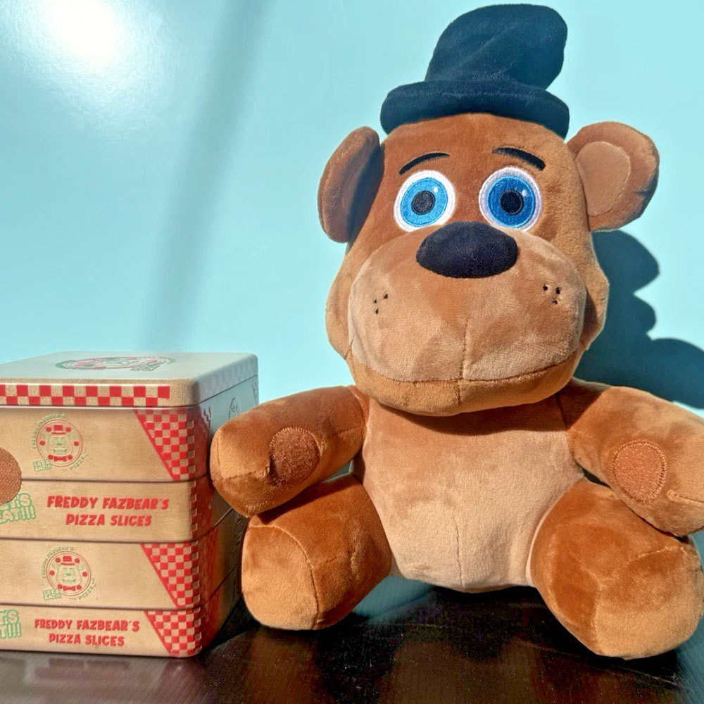 3pc Five Nights At Freddy’s FNAF 2 Freddy Fazbear plush Cinemark Popcorn Bucket