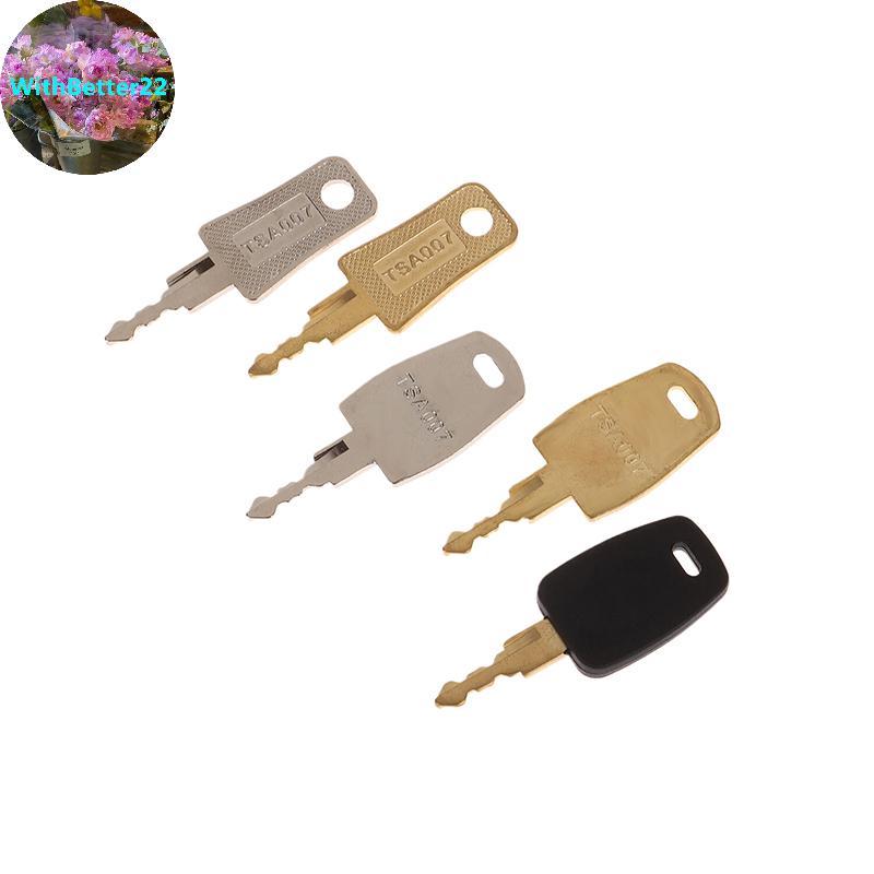ด้วยดีกว่ามัลติฟังก์ชั่ TSA002 Master Key กระเป๋าสําหรับกระเป๋าเดินทางศุลกากร TSA ล็อคกระเป๋าเดินทาง