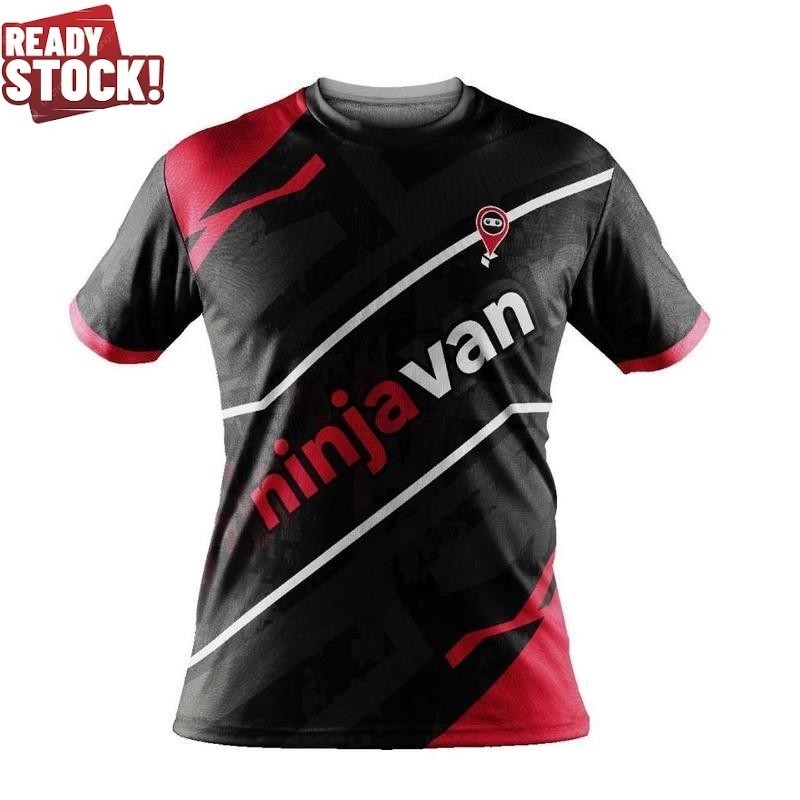 Baju-T NINJA VAN แฟชั่น, Penghantaran Pantas2026 [Ready Stock]