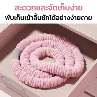 【UPUPLIFE】2.0กก. ฮูลาฮูปสปริงห่วงกำมะหยี่ ฮูลาฮูปสปริงนุ่ม นุ่ม พับเก็บได้ ใช้งานง่าย สำหรับผู้เริ่มต้น เหมาะกับทุกวัย เล่นได้ทุกวัน อุปกรณ์ออกกำลังกายที่บ้าน