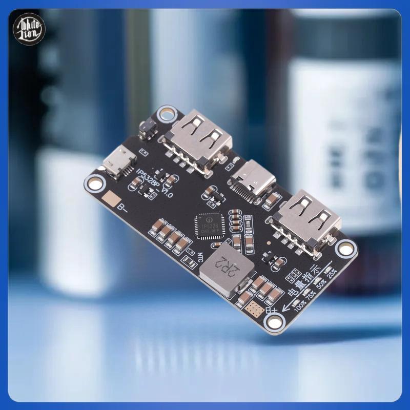 WL| IP5328P Bidirectional Fast Charge โมดูล 3.7V ถึง 5V/9 V/12 V Boost Converter สําหรับ DIY ชาร์จ D