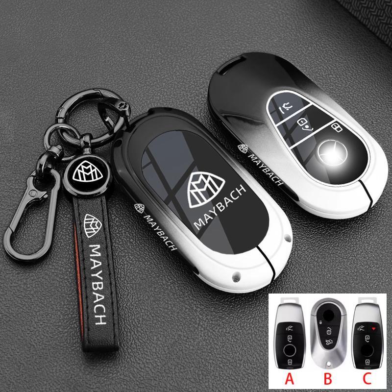 สังกะสีอัลลอยด์ตัวป้องกันกุญแจสําหรับ Mercedes Benz Maybach S580 ABC-M-CLA-CLS-E-G-GLB-GLE-R-SL Clas