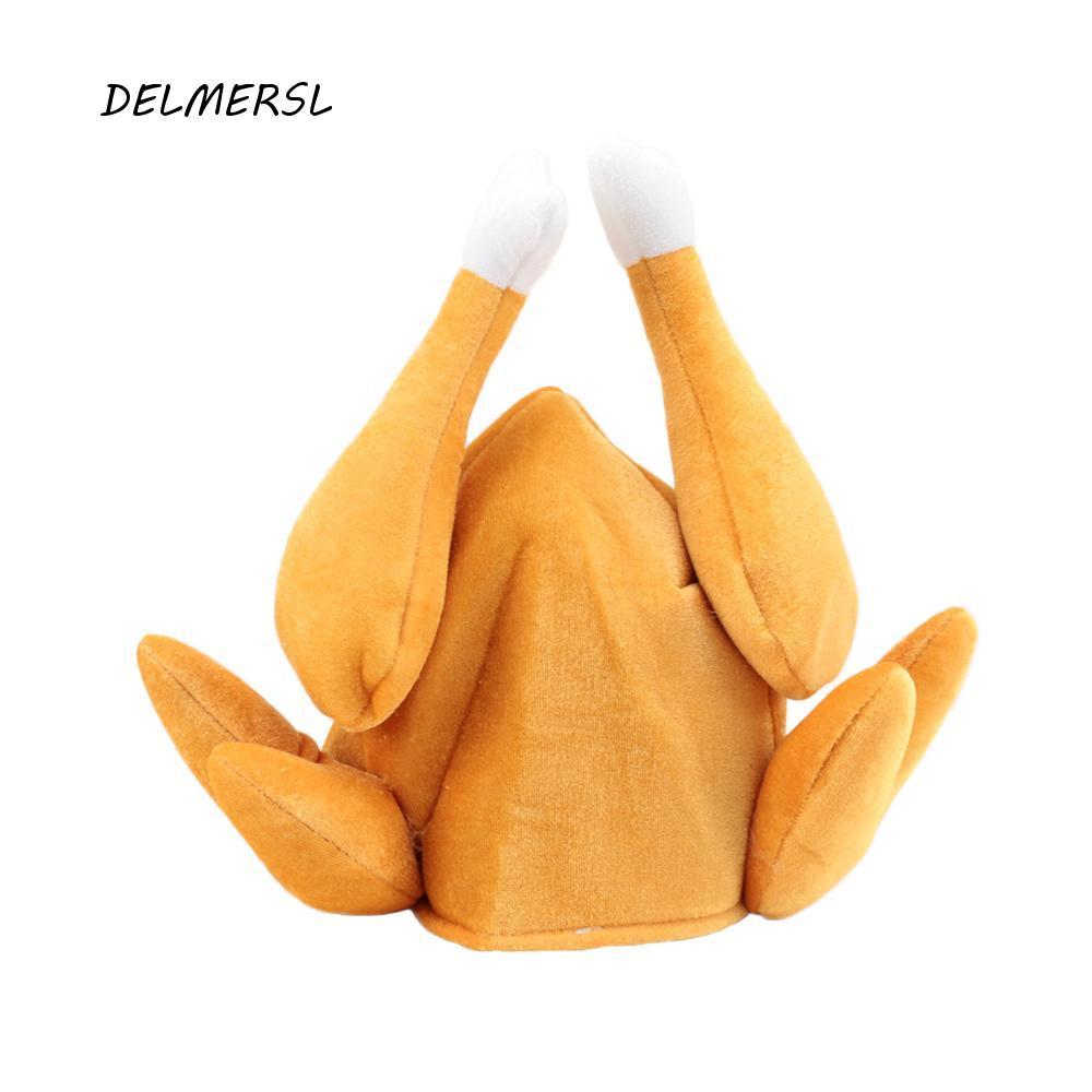 DELMERSL Festival Costume Soft Funny Roasted Caps