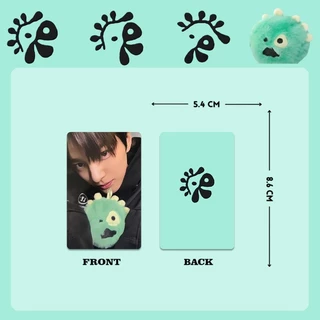 Kpop Idol MARTIN Ball Plush Card Holder Pom-Pom จี้คอลเลกชันการ์ดพัดลมของขวัญ
