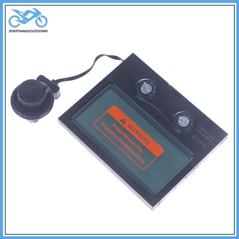 EVER หมวกกันน็อคเชื่อมเลนส์เลนส์เชื่อม Auto Darkening TX500C 110*90 มม.แผงพลังงานแสงอาทิตย์เชื่อมหมว