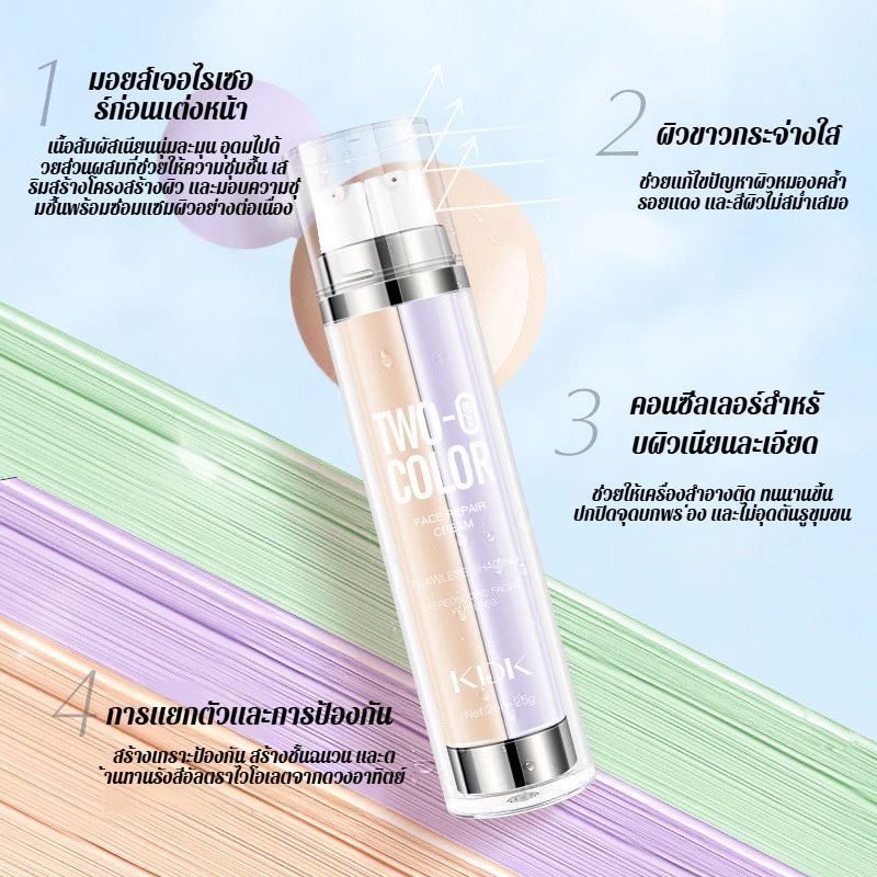 ครีมกันแดด 3 in 1 ผสมรองพื้น SPF50+ PA++++ thumbnail 6