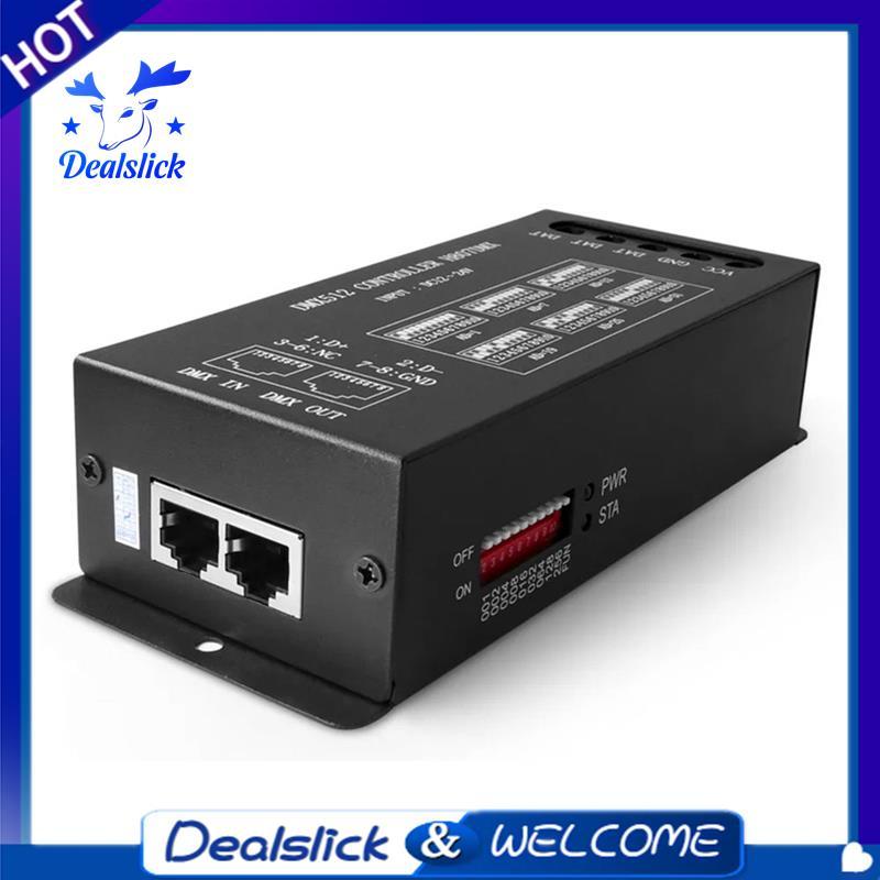 DMX512 H807 RGB LED Controller WS2811 WS2812B WS2813 WS2815 พิกเซล LED Strip Controller Stage Light 