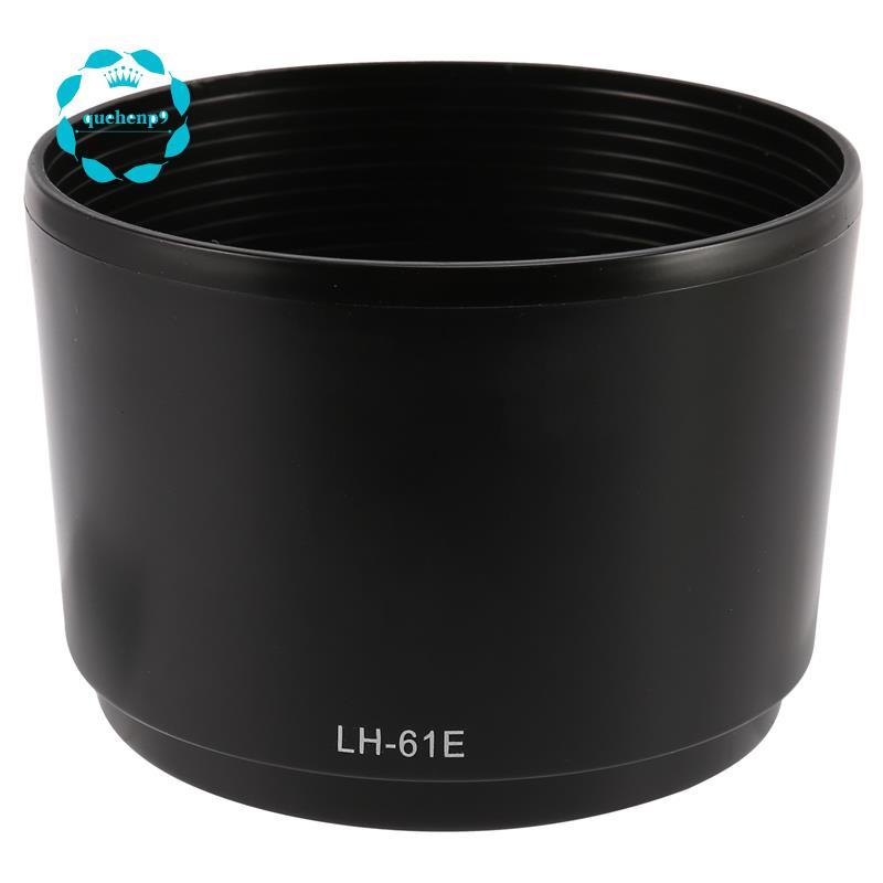 [Fast Q9]ฮูดเลนส์สําหรับ M.ZUIKO ED 75-300mm f/4.8-6.7 LH-61E สีดํา