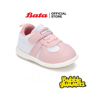 Bata บาจา BBG รองเท้าผ้าใบแบบสวม สำหรับเด็กแรกเกิด สีชมพู 03…