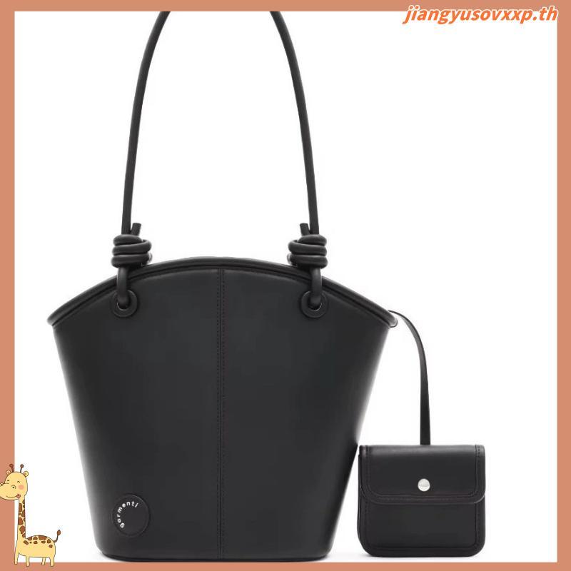 【สินค้าพร้อมส่ง】GARMENTI - DAILY TOTE BAG Garmenti official Bucket กระเป๋า กระเป๋าทรงถัง Shoulder Ba