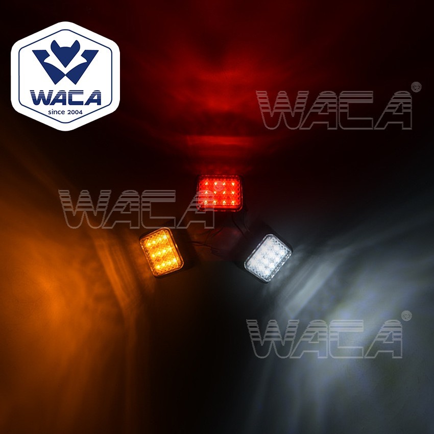 WACA ไฟ LED 2/3 สเต็ป DC12-24V ไฟท้ายรถบรรทุก ไฟเลี้ยวled (1ชิ้น) - รูปที่ 4
